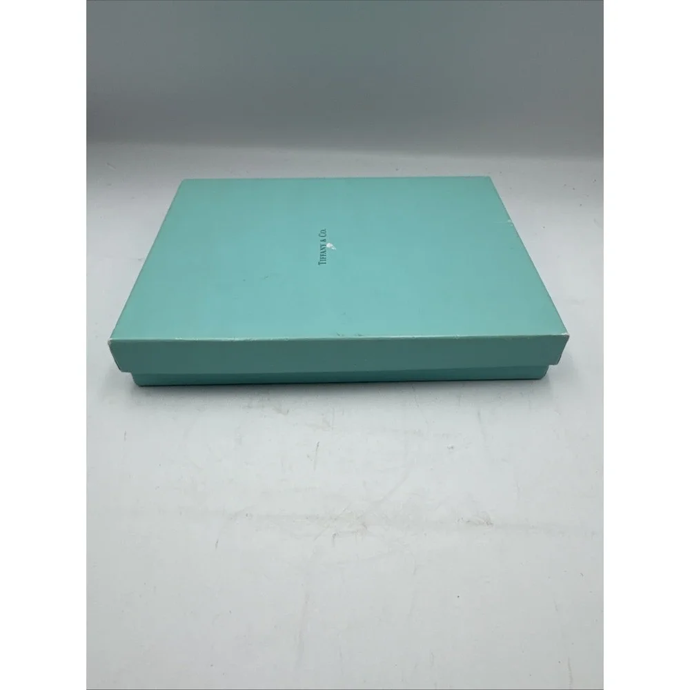 Tiffany & Co Blue Empty Jewelry Gift Box Rectangle 8.5 x 6.5 x 1.5